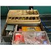 Image 1 : Plano tackle box & contents (mostly fresh water tackle)