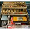 Image 2 : Plano tackle box & contents (mostly fresh water tackle)