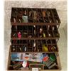 Image 2 : Adventure ultra light tackle box & contents (mostly fresh water tackle)