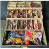 Image 2 : Canron tackle box & contents (mostly fresh water tackle)