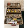 Image 2 : Woodstream tackle box & contents (mostly fresh water tackle)