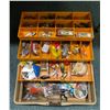 Image 2 : Fenwick 1100 tackle box & contents (mostly fresh water tackle)