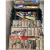 Image 2 : Plano tackle box & contents (mix of fresh water & ocean tackle)