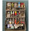 Image 2 : Woodstream tackle box & contents (mostly fresh water tackle)