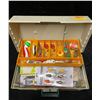 Image 2 : Rebel tackle box & contents (mostly fresh water tackle)