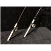 Image 1 : Two casting rods - Walleye special w/ Daiwa millionaire 2 reel & Berkley w/ Shakespeare president 2 