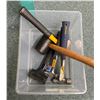 Image 1 : Box of five new assorted hammers - Estwing/ Mastercraft etc.