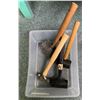 Image 1 : Box of four new assorted hammers - Ballping/ Rubbermallet/ Powerfist etc.