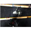 Image 2 : Two heavy duty spinning rods w/ reels