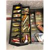 Image 3 : Vintage watertite tackle box & content (mostly fresh water tackle)