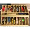 Image 2 : Plano tackle box & contents (mostly fresh water tackle)