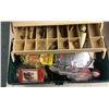 Image 4 : Plano tackle box & contents (mostly fresh water tackle)