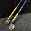 Image 1 : Two fly rods - Dyna-Glass w/ intrepid reel & Garcia w/ BFR England reel