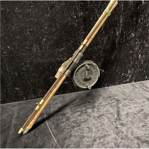 Bill Dickson custom mooching rod w/ Daiwa DC375 mooching reel w/ depth counter