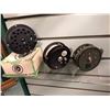 Image 2 : a group of 3 fly reels - Merit model mr410/Orvis 1915er & Heddon 310a
