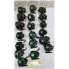 Image 1 : Group of 19 Johnson century bait cast reels