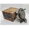 Image 1 : Early 1900's Humphreys stationary spool fishing reel w/ original box