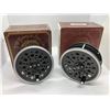 Image 1 : JW Young & Sons Ltd. No. 1420 fly reel w/ original box and extra spool