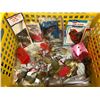 Image 1 : Box full of assorted lake fishing tackle - Gang Trolls/ Light Trolls/ Willow Leaf etc.
