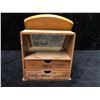Image 2 : Vintage Fermarud Shears wooden glass front display cabinet
