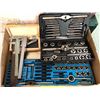 Image 1 : Two Tap & Die sets & micrometers
