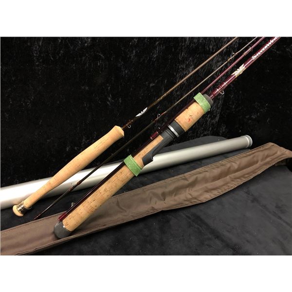 Two Fenwick fishing rods - 6ft 3in fly rod & 6ft 6in spinning rod