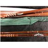 Image 3 : Two Fenwick Feralite fly rods w/ rod tubes