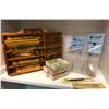 Image 2 : Large lot of assorted salmon fishing gear - tackle box/hoochies/spoons etc.
