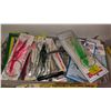 Image 2 : Large lot of assorted salmon fishing gear - hoochies/buzz bombs/flashers etc.