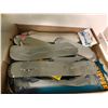 Image 1 : Box of assorted ocean fishing flashers/dodgers 21pc's.
