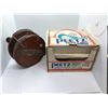Image 1 : Vintage Peetz wood & brass 5in model 1500 trolling reel w/ original box