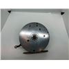 Image 3 : Vintage aluminum crafted w/ brass center-pin salmon fishing reel (no markings)