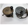 Image 2 : Two early 1900's fishing reels - Mallochs Pat. fishing reels