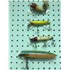 Image 2 : Group of 10 early to mid 1900's wooden fishing lures