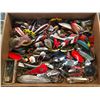 Image 1 : Box full of assorted lake/ freshwater fishing lures