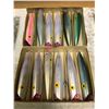 Image 1 : Group of 12 assorted salmon fishing plugs