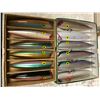 Image 1 : Group of 12 assorted salmon fishing plugs