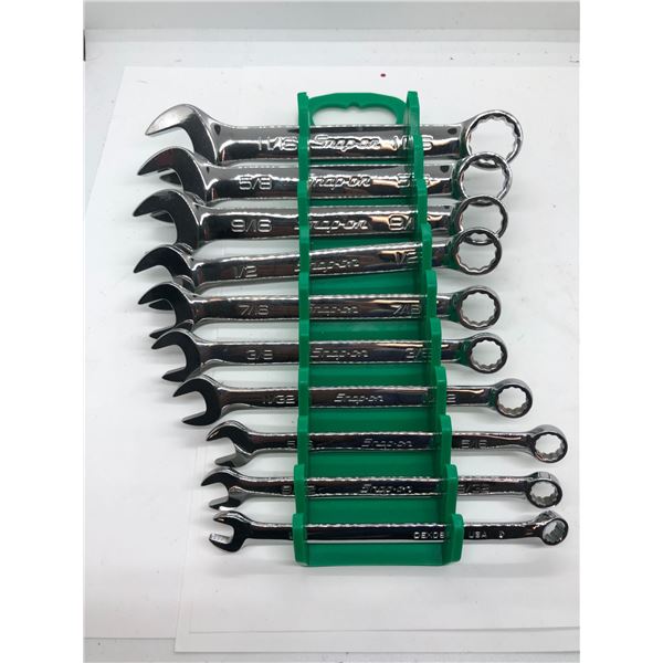 Snap-on 10 pc. combination wrench set (imperial)