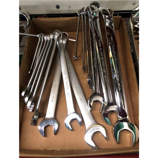 Proto combination wrenches 15 pcs. (imperial up to 1 & 1 3/4in)