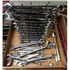 Image 1 : Approx. 30 pcs. Gray mechanics combination wrenches & ratchets (imperial up to 1 & 1 3/4in)