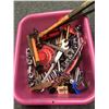 Image 1 : Box of assorted tools/ ratchets/ sockets/ hammers etc. (assorted brands)