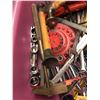 Image 3 : Box of assorted tools/ ratchets/ sockets/ hammers etc. (assorted brands)