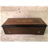 Image 1 : 1870's - 1890's High-end French double motor music box w/ 8 songs - zipper in extremely good conditi