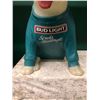 Image 2 : Bud Light Spuds Mackenzie statue/lamp - extremely good condition, no yellowing or cracks. These were