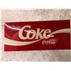 Image 2 : Plexiglass Enjoy Coke Coca Cola advertisement sign (approx. 27in x 12in)
