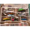 Image 2 : Large group of assorted fishing tackle - minnows/ spoons etc.