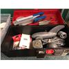 Image 2 : Huge lot of assorted fisherman's lead weights w/ lead mold tool & pliers
