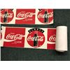 Image 2 : Seven vintage Coca Cola cardboard roll-out banners (approx. 400ft of banners)