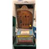 Image 1 : 1913 - 1920 Teens era trade stimulator finger striker/gum ball machine - For 1 penny you get a gum b