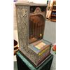 Image 2 : 1913 - 1920 Teens era trade stimulator finger striker/gum ball machine - For 1 penny you get a gum b